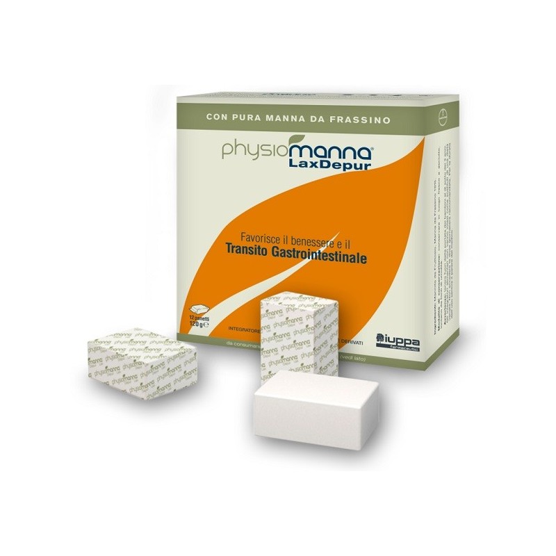 Physiomanna lax depur mannite dufour 12 pezzi
