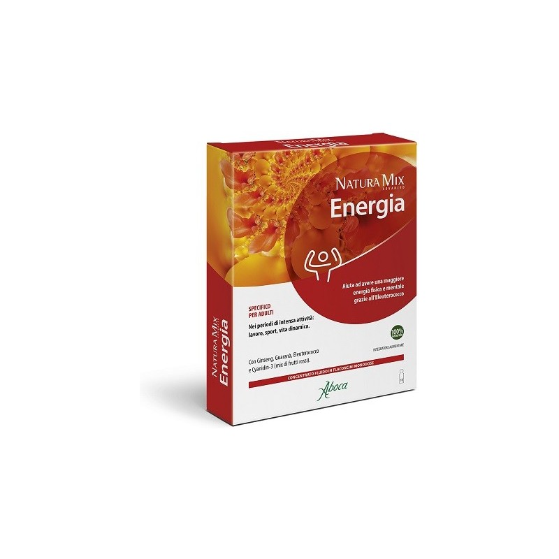 Natura mix advanced energia 10 flaconcini 150 g Natura mix advanced energia 10 flaconcini 150 g