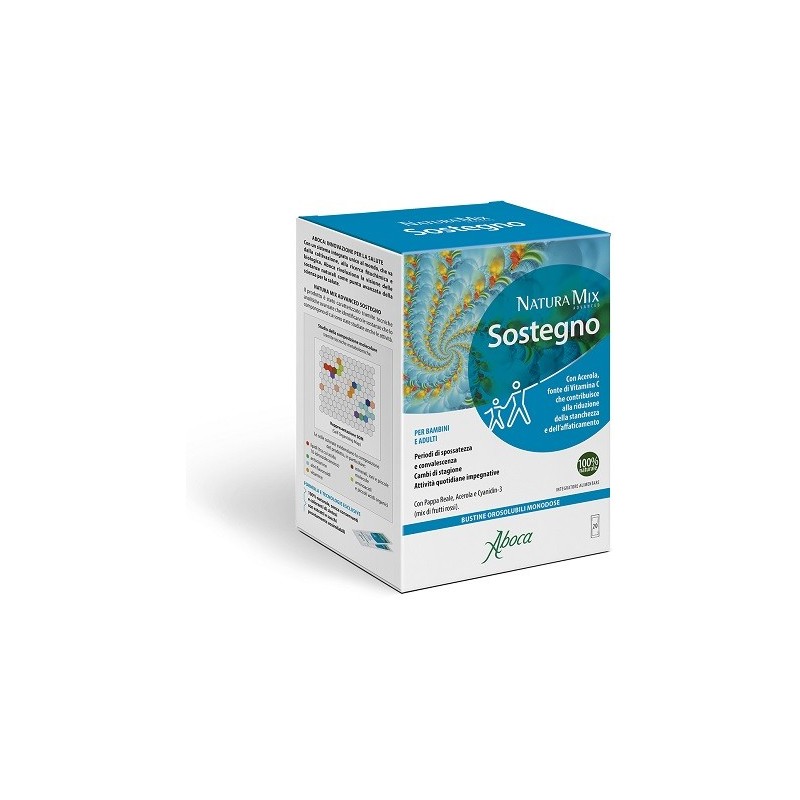 Aboca Natura Mix Advanced Sostegno Orosolubile 20 Bustine