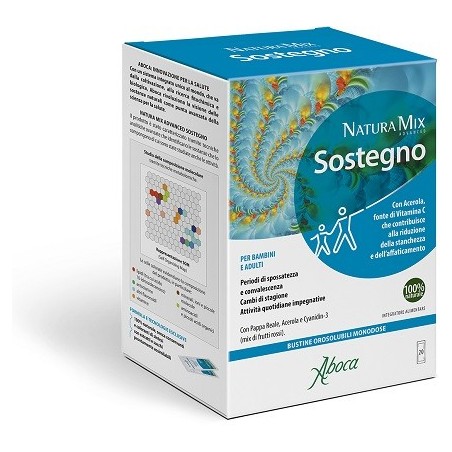 Aboca Natura Mix Advanced Sostegno Orosolubile 20 Bustine