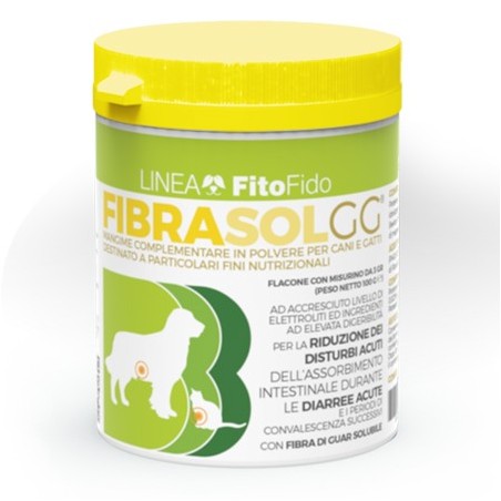 Trebifarma Fibrasol GG Integratore Anti diarrea Veterinario - 100g