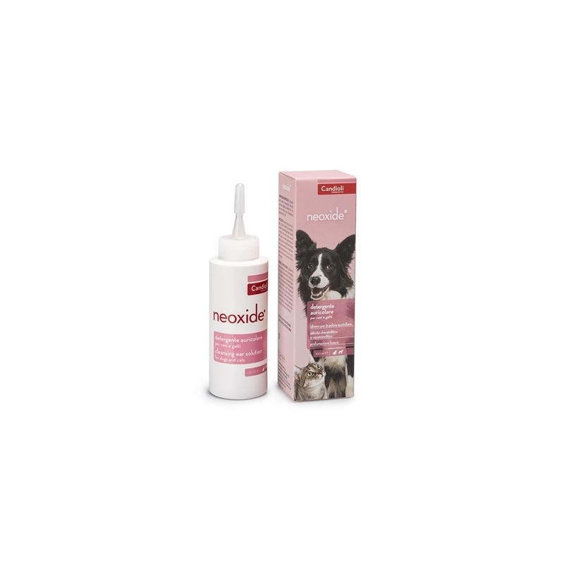 Candioli Neoxide Detergente Auricolare per Cani e Gatti - 100ml