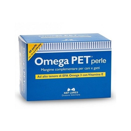 N.B.F. Lanes Omega Pet Recovery Cane e Gatto - 60 Perle