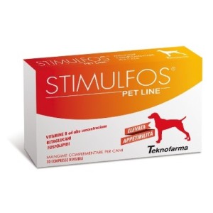 Stimulfos pet line cane mangime complementare 30 compresse