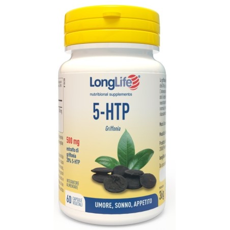 Longlife 5-htp Griffonia Integratore Rilassante - 60 Capsule Vegetali