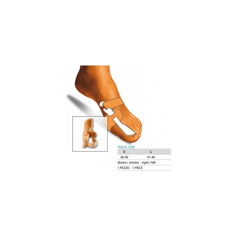 Orione ok ped 229 correttore notturno alluce valgo destro bianco l 41-46