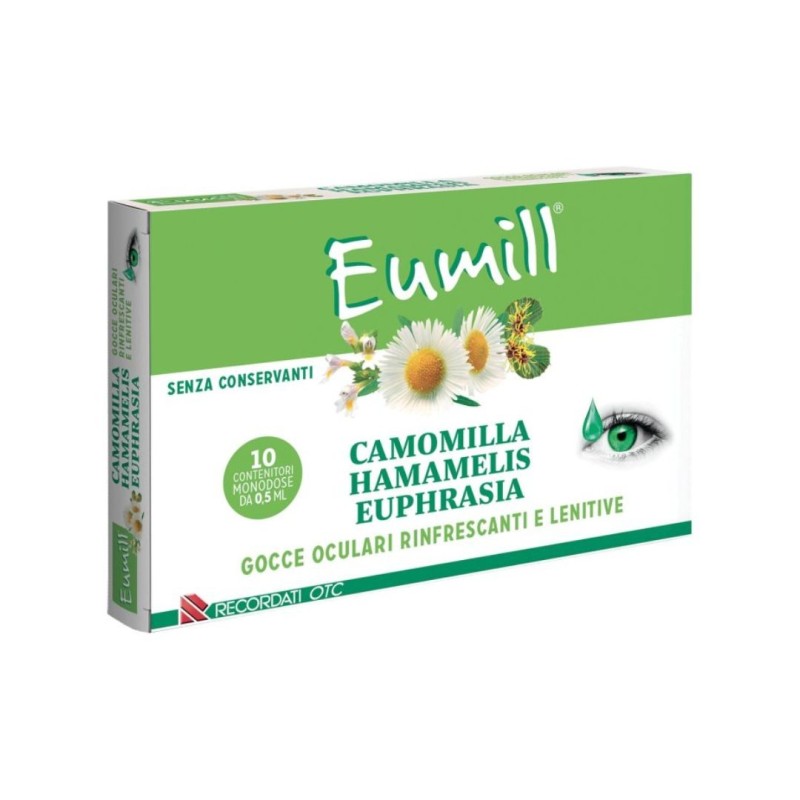Eumill gocce oculari 10 flaconcini monodose 0,5 ml