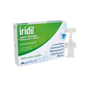 Iridil Gocce Oculari Rinfrescanti - 10 flaconcini Monodose