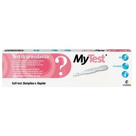 Mylan Italia Test Di Gravidanza Rapido Hcg Mytest 1 Pezzo
