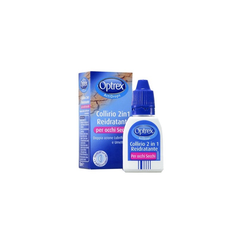 Reckitt Benckiser H. Gocce Oculari Optrex Actidrops 2in1 Reidratante Occhi Stanchi 1 Pezzo