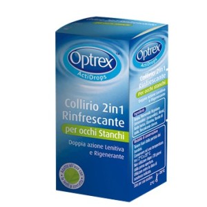 Reckitt Benckiser H. Gocce Oculari Optrex Actidrops 2in1 Rinfrescante Occhi Stanchi 1 Pezzo