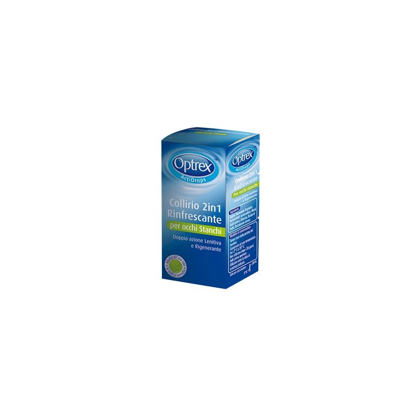 Reckitt Benckiser H. Gocce Oculari Optrex Actidrops 2in1 Rinfrescante Occhi Stanchi 1 Pezzo