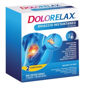 Euritalia Pharma Dolorelax Ice Bag Ghiaccio Busta 2 Pezzi