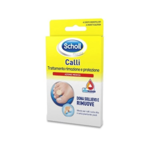 Scholl Cerotto Callifughi Trattamento Protettivo - 4 Cerotti + 4 Dischetti