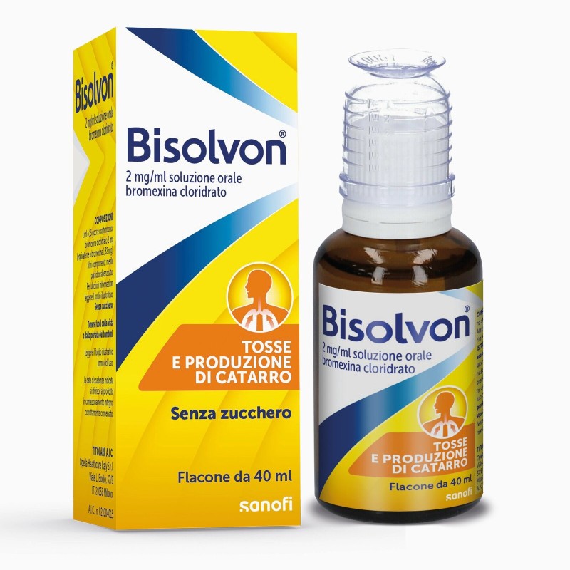 Bisolvon gocce orale soluzione flacone 40ml 2mg/ml
