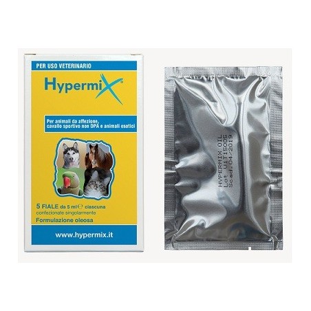 Hypermix Miscela di Oli Cicatrizzante Veterinaria - 5 fiale