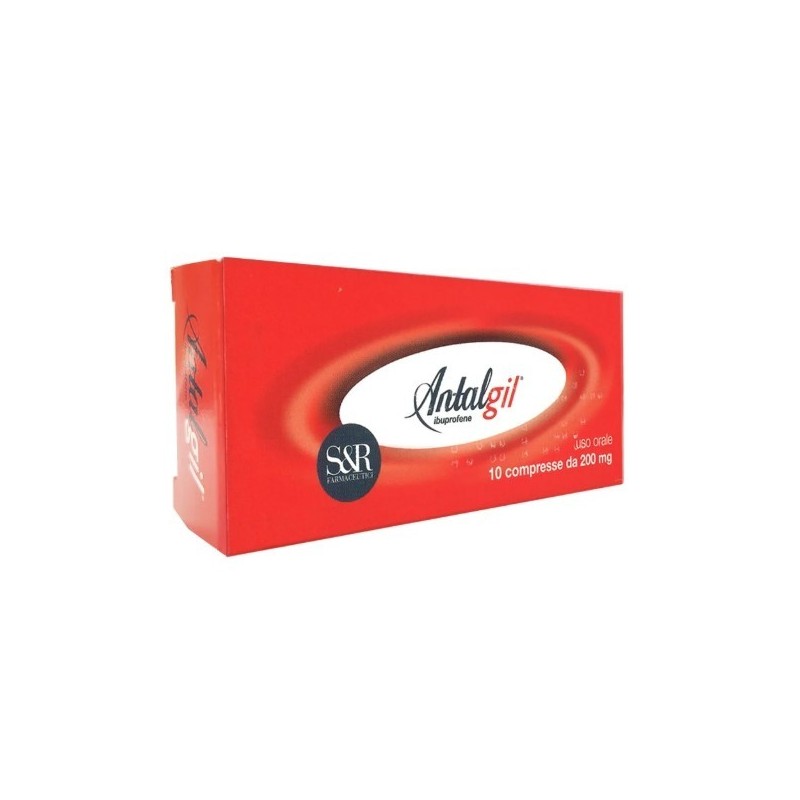 Antalgil 200 Mg 10 Compresse Ibuprofene Antalgil 200 Mg 10 Compresse Ibuprofene