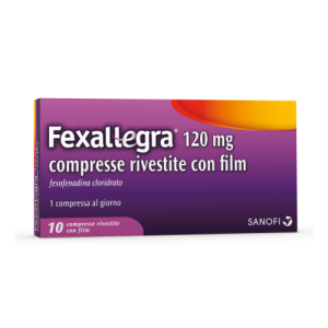 Fexallegra 10 compresse rivestite 120mg