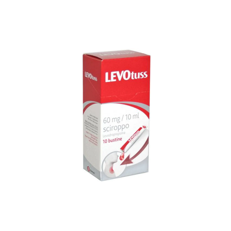 Dompe' Farmaceutici Levotuss 60mg/10ml Sciroppo Levodropropizina