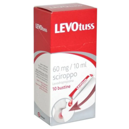 Dompe' Farmaceutici Levotuss 60mg/10ml Sciroppo Levodropropizina