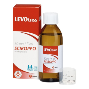 Dompe' Farmaceutici Levotuss  Sciroppo 200 Ml Con Tappo Dosatore tosse secca