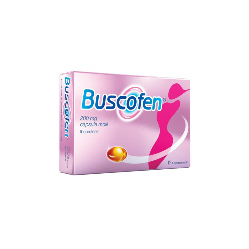 Buscofen 12 capsule molli 200mg