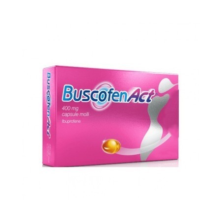 Buscofenact 400 Mg 12 Capsule Molli Ibuprofene