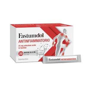 Menarini Internat. O. L. S. A Fastumdol Antinfiammatorio 25 Mg Granulato Per Soluzione Orale Dexketoprofene 20 bustine