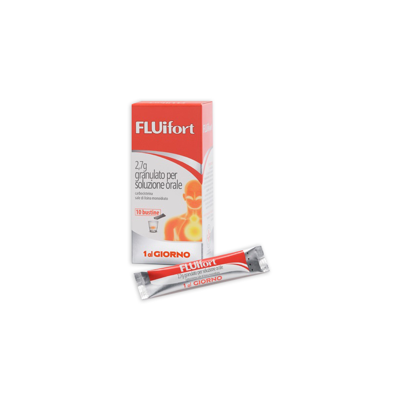 Fluifort 10 bustine grat 2,7g