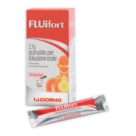 Fluifort 10 bustine grat 2,7g
