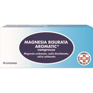Magnesia Bisurata Aromatic Antiacido - 40 compresse