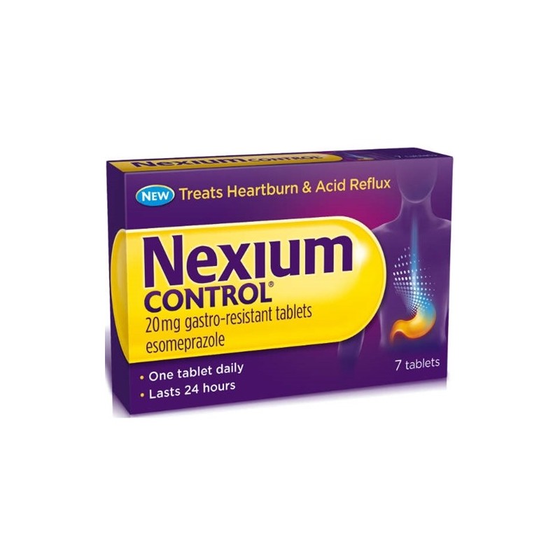 Nexium control*7cpr gastr 20mg