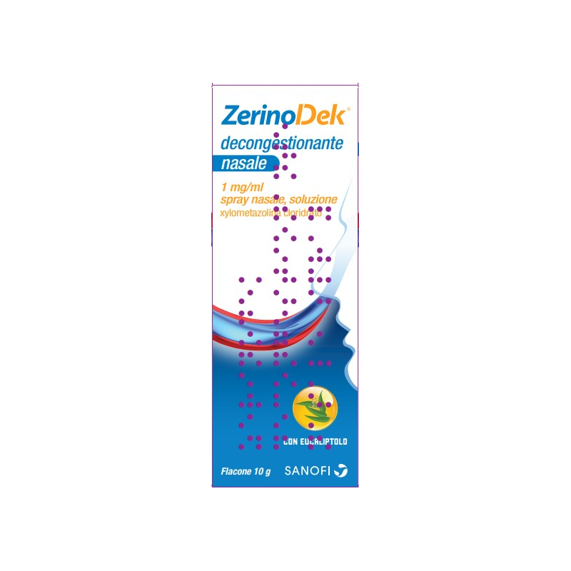 Zerinodek decongestionante spray 10ml 0,1%