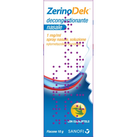 Zerinodek decongestionante spray 10ml 0,1%