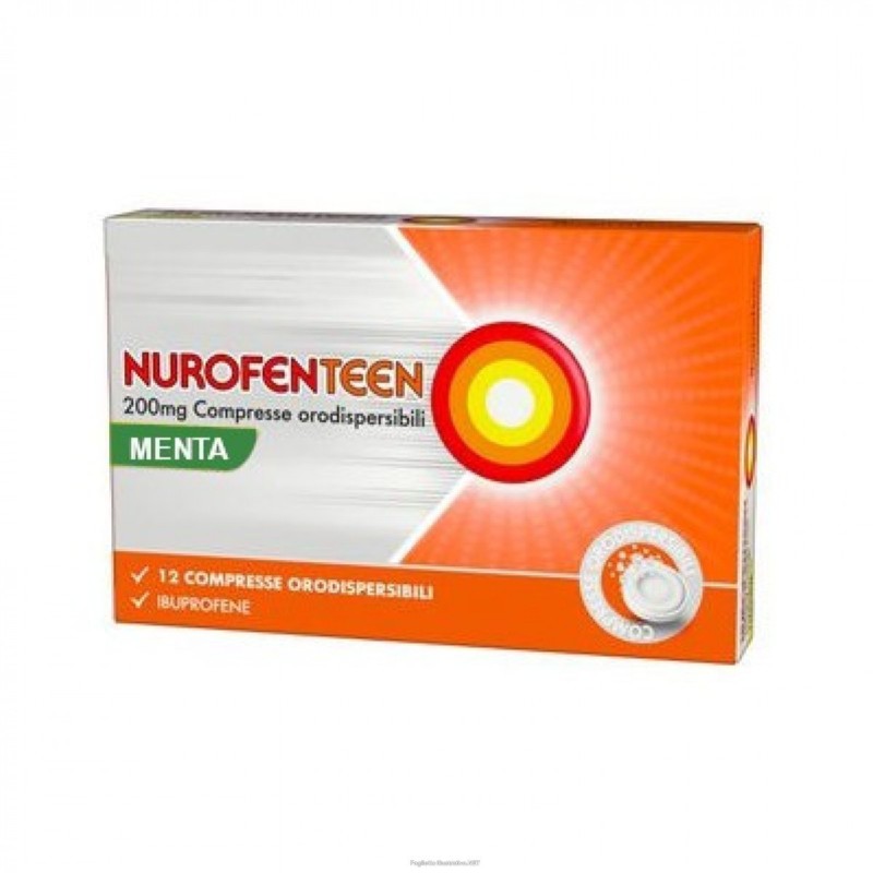 Nurofenteen*12cpr orod 200mg m