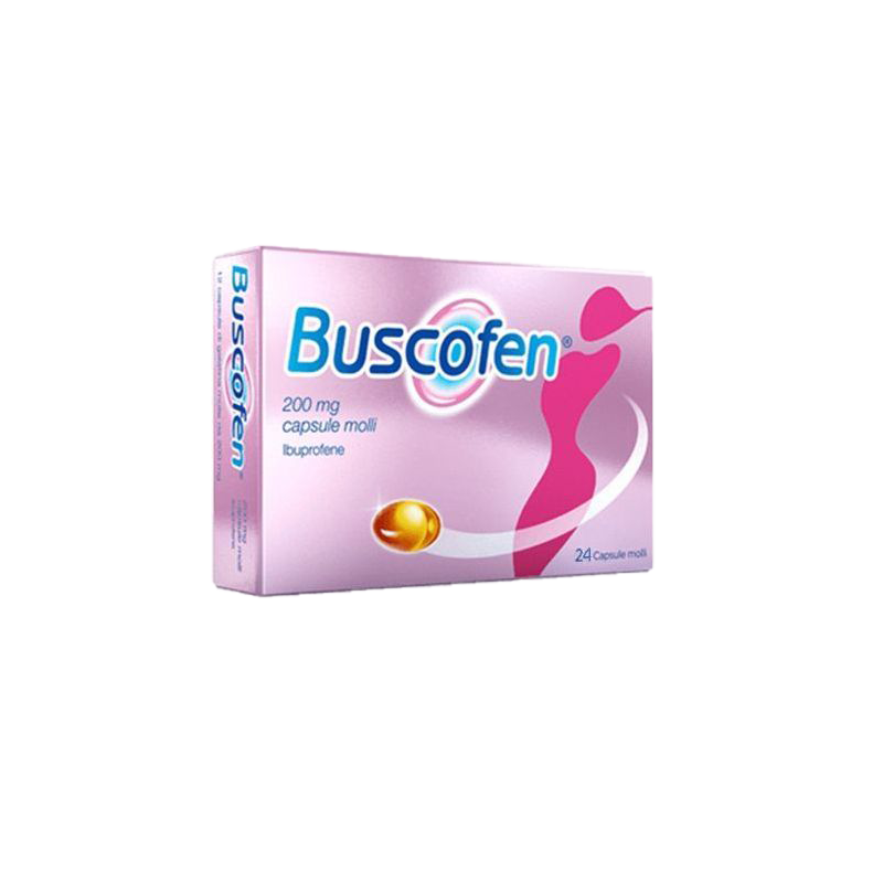 Buscofen 200 Mg 24 Capsule Molli Ibuprofene