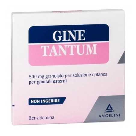 Ginetantum 10 Buste 500 Mg Granulato Per Soluzione Cutanea Per Genitali Esterni Ginetantum 10 Buste 500 Mg Granulato Per Soluzione Cutanea Per Genitali Esterni