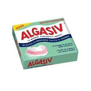 Combe Italia Algasiv Adesivo Per Protesi Dentaria Superiore 15 Pezzi