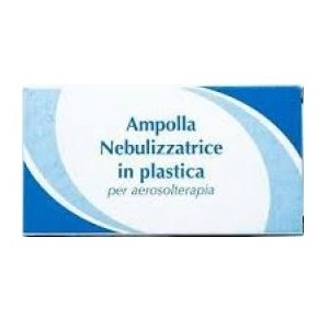 Ampolla in policarbonato ricambio per aerosol