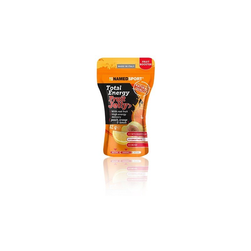 Total energy fruit jelly peach orange & lemon 42 g Total energy fruit jelly peach orange & lemon 42 g