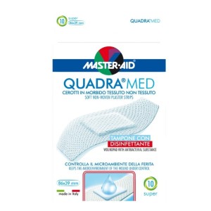 Pietrasanta Pharma Cerotto Master-aid Quadra Dermoattivo Super 10 Pezzi