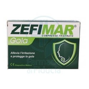 Zefimar Gola Integratore per il benessere della gola 36 compresse