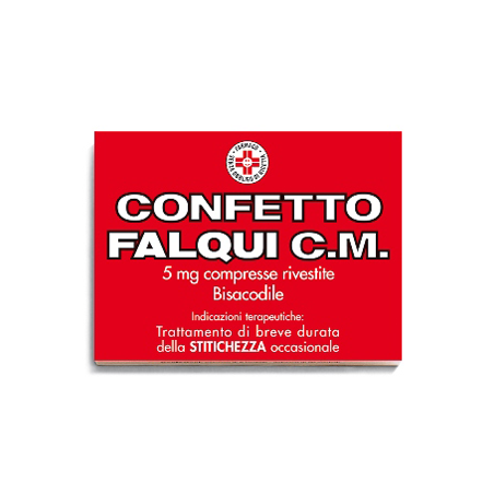Confetto Falqui C.m. 5 Mg 20 Compresse Rivestite Bisacodile