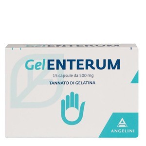 Gelenterum 15cps adulti 500mg tannato di gelatina