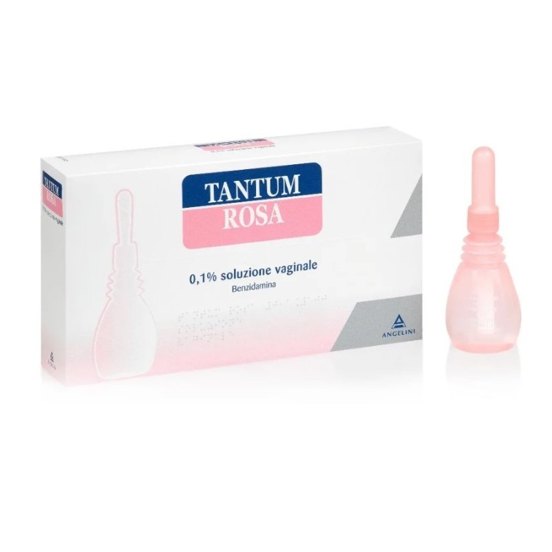 Ginetantum Soluzione Vaginale 5 Flaconi con applicatore da 140 Ml
