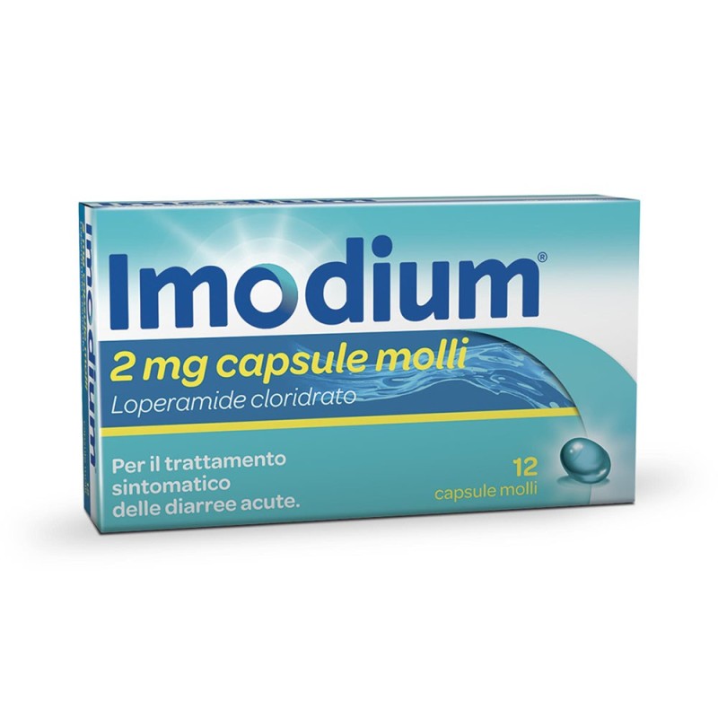 Imodium 2 Mg 12 Compresse molli per la diarrea