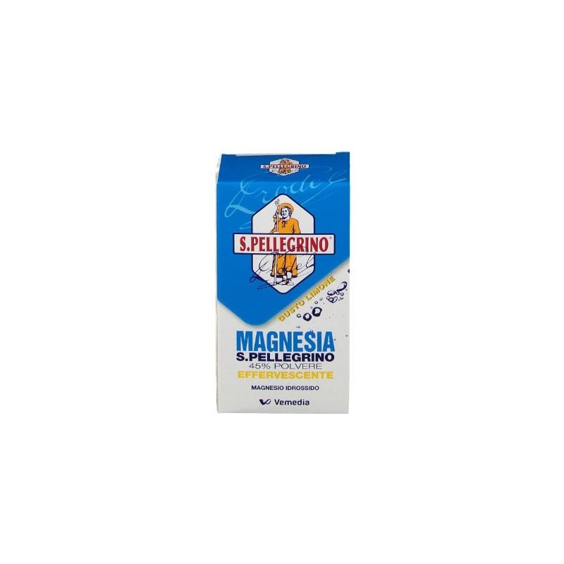 Magnesia San Pellegrino Magnesio in Polvere Effervescente 45% - 100g