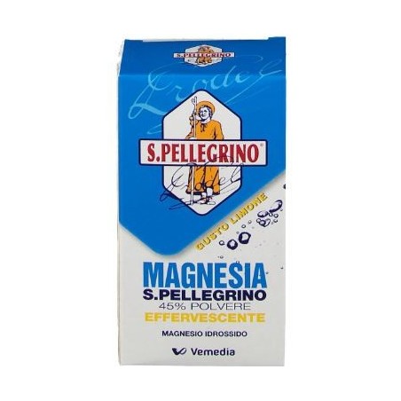 Magnesia San Pellegrino Magnesio in Polvere Effervescente 45% - 100g