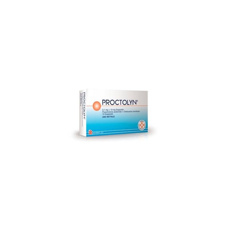 Proctolyn*10supp 0,1mg+10mg