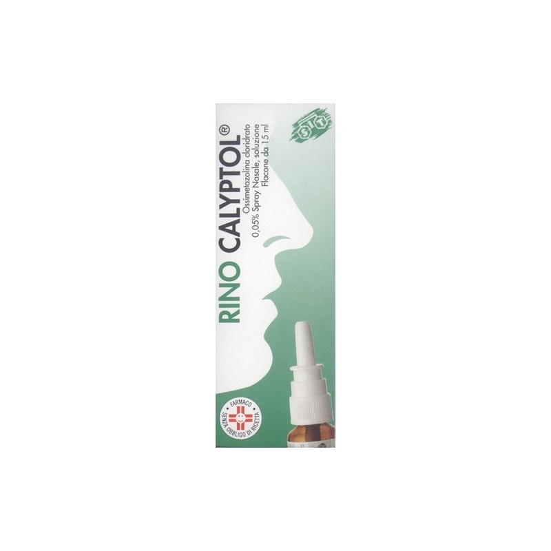 Sit Laboratorio Farmac. Rino Calyptol 0,5 Mg/ml Spray Nasale, Soluzione Ossimetazolina Cloridrato Sit Laboratorio Farmac. Rino Calyptol 0,5 Mg/ml Spray Nasale, Soluzione Ossimetazolina Cloridrato